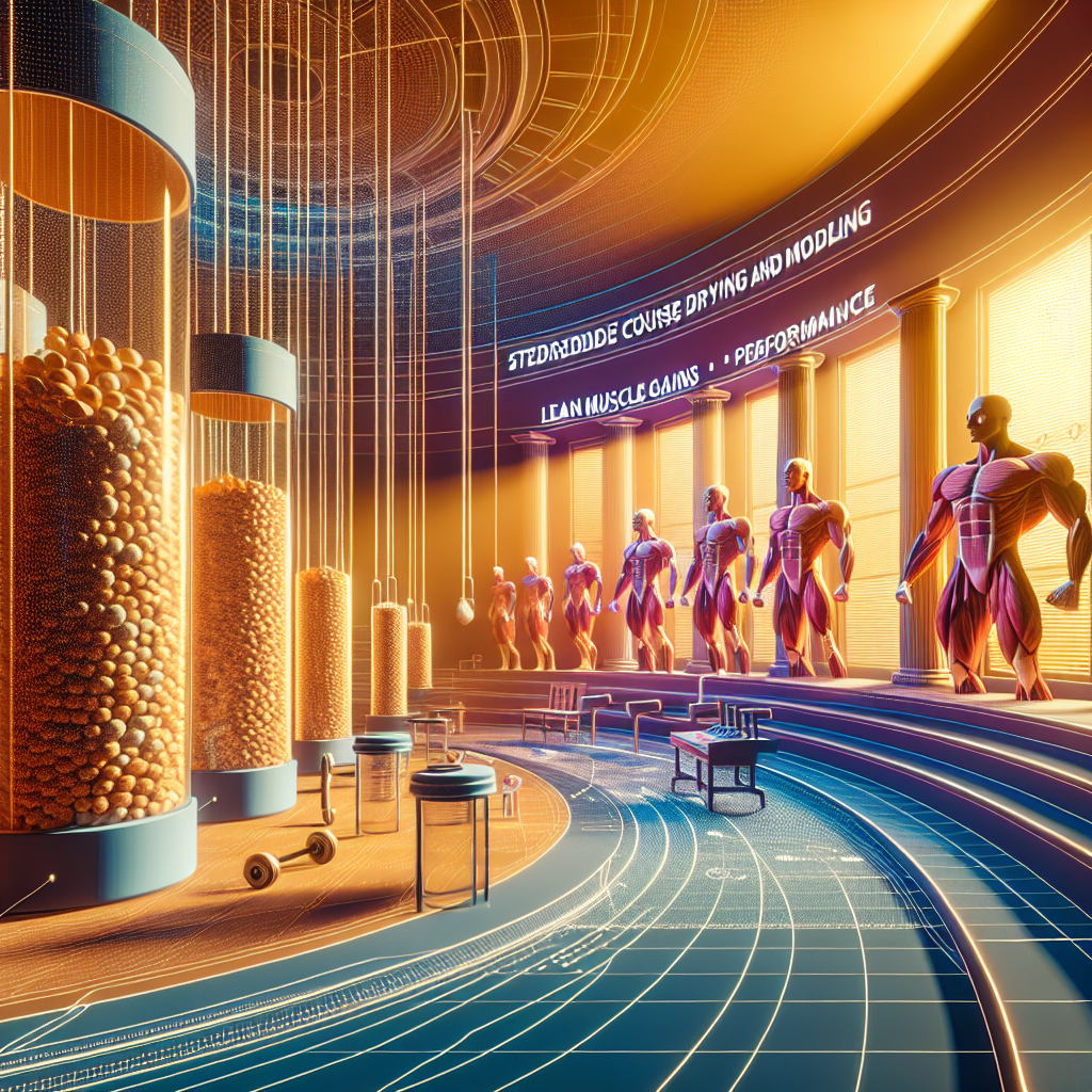 Cours de stéroïdes pour le séchage et le modelage du corps (gain de masse maigre) : équilibre endocrinien et performance