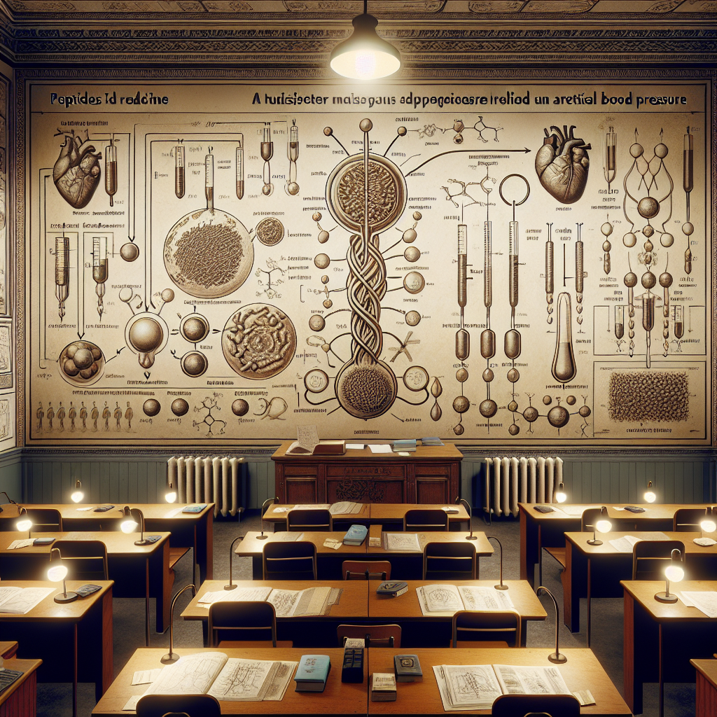 Cours sur les peptides : peptides et pression artérielle