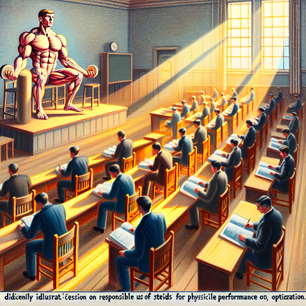 Cours sur les stéroïdes en solo : optimisation responsable de la performance physique